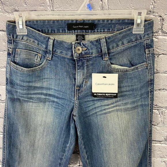 Calvin Klein Ultimate Bootcut Jeans 6/30 - Picture 3 of 8